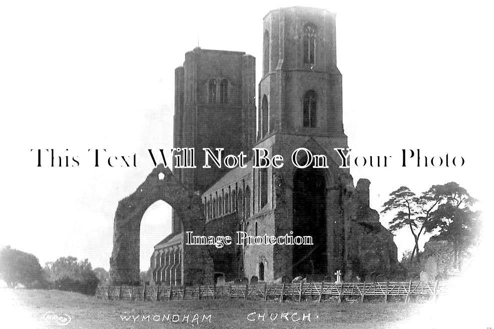 NF 1697 - Wymondham Church, Norfolk c1920