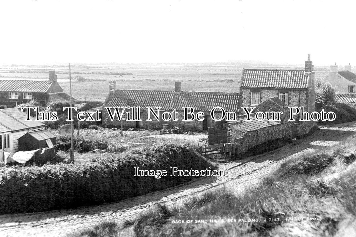NF 1756 - Back Of Sand Hills, Sea Palling, Norfolk