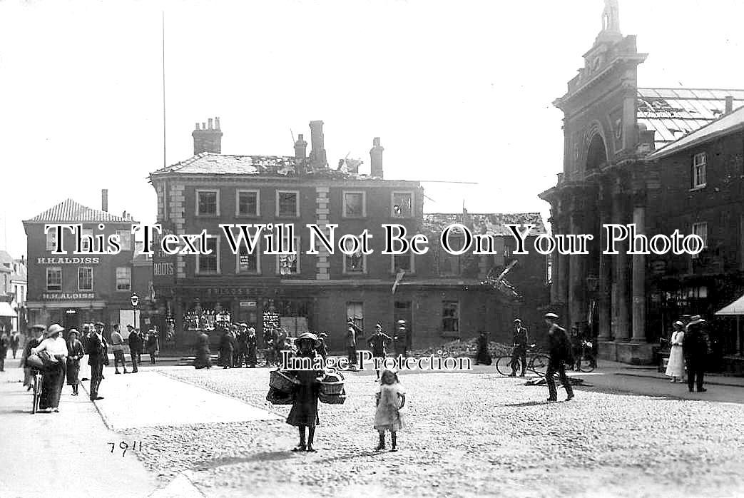 NF 1792 - East Dereham Market Place, Norfolk