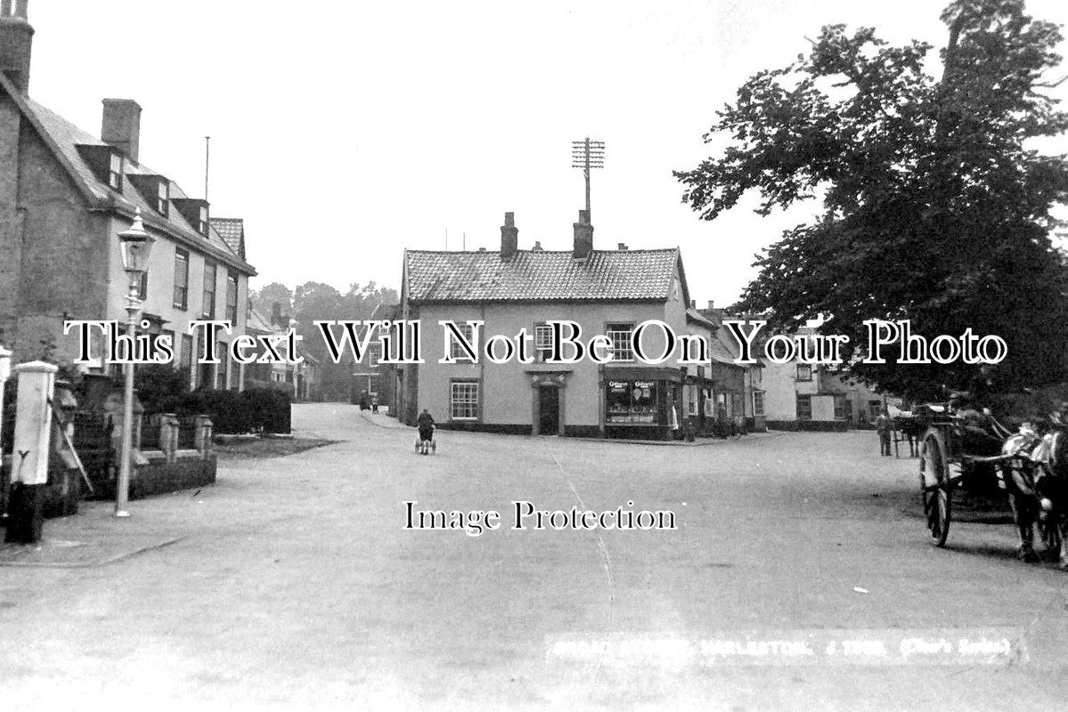 NF 1802 - Broad Street, Harleston, Norfolk c1933 – JB Archive