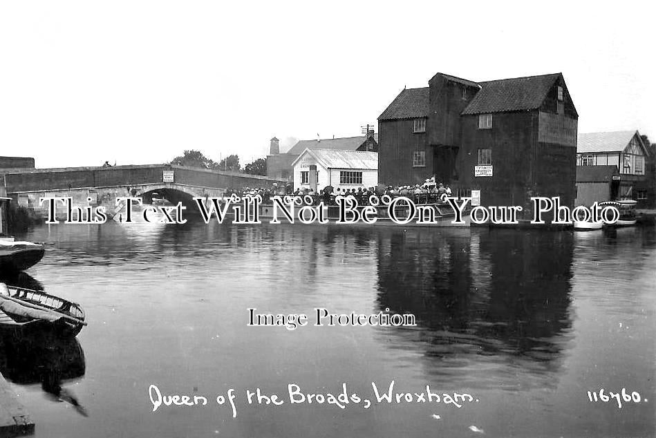 NF 1846 - Queen Of The Broads, Wroxham, Norfolk c1929 – JB Archive