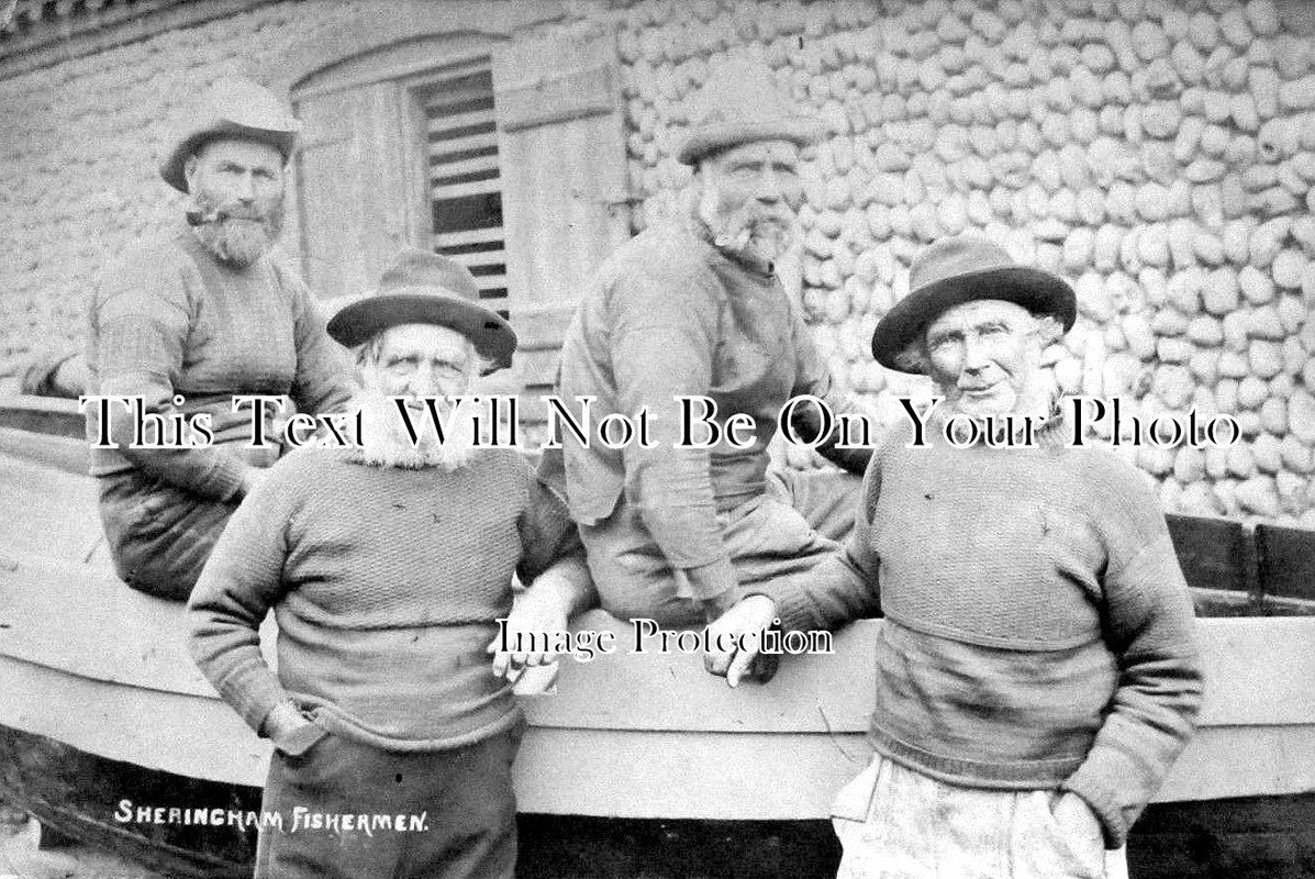 NF 1855 - Sheringham Fishermen, Norfolk