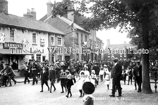NF 1872 - Attleborough Coronation Celebrations, Norfolk 1911
