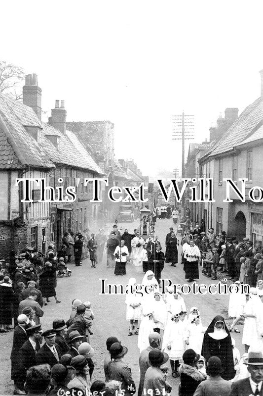NF 1881 - Walsingham Religious Event, Norfolk 1931