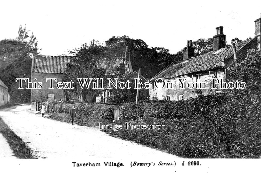 NF 1884 - Taverham Village, Norfolk
