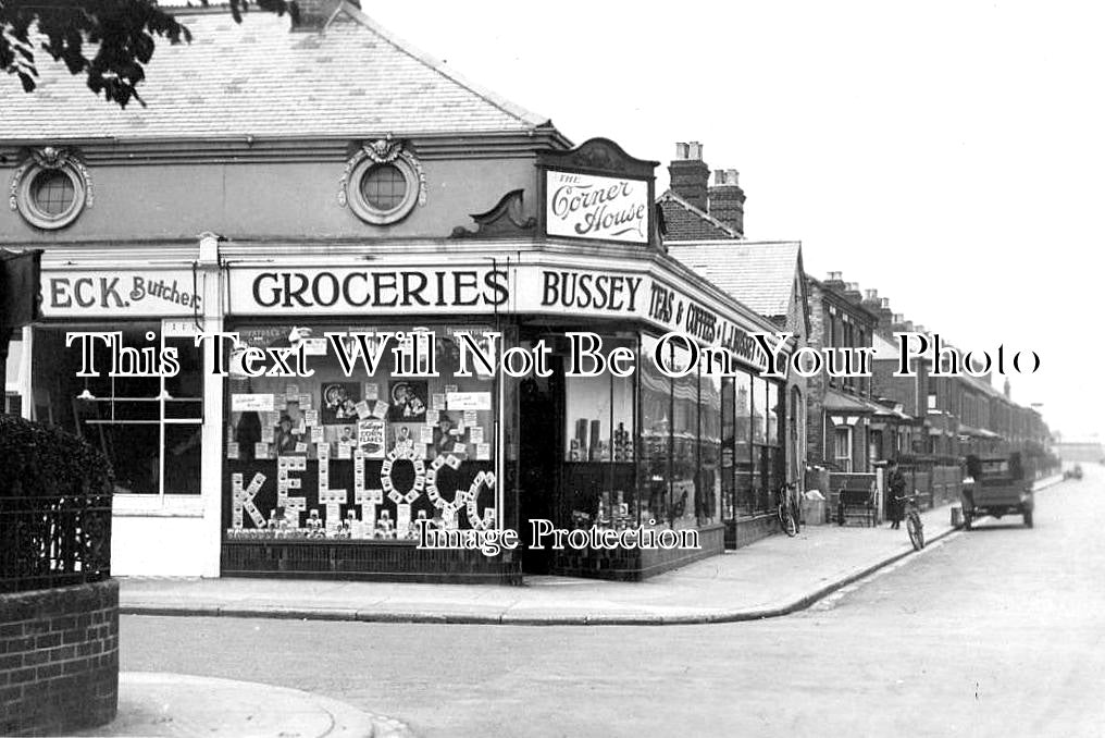NF 1893 - Shop On Issac Road, Gorleston, Norfolk c1925