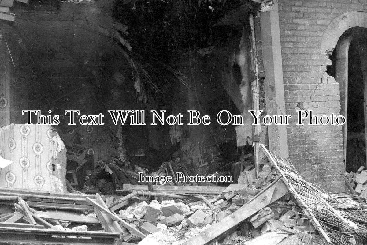 NF 1909 - St Peters Plain Air Raid, Great Yarmouth, Norfolk 1915 WW1