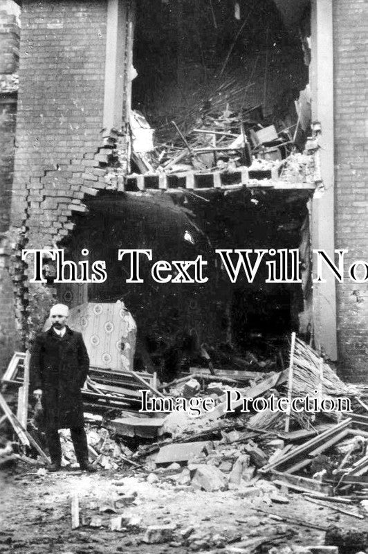 NF 1910 - St Peters Plain Air Raid, Great Yarmouth, Norfolk 1915 WW1