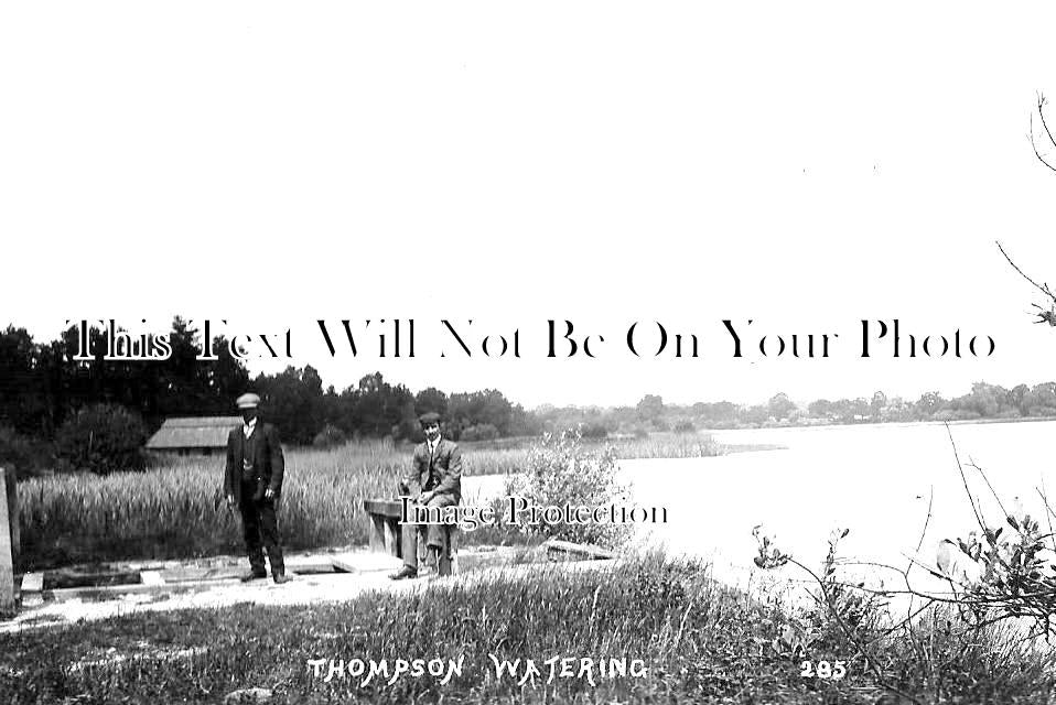 NF 1933 - Thompson Water, Norfolk Broads, Norfolk c1910