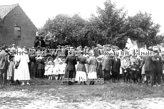 NF 1936 - Salvation Army Church Service, Briston, Norfolk c1908