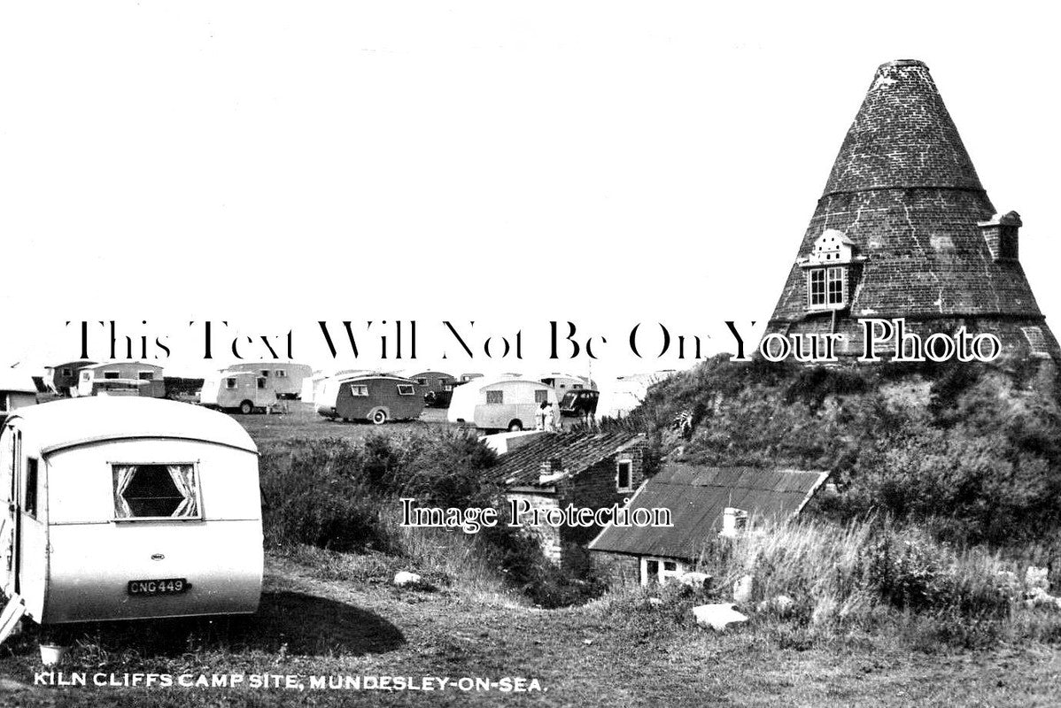 NF 1939 - Kiln Cliff Camp Site, Mundesley On Sea, Norfolk