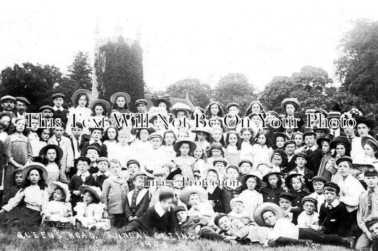 NF 1944 - Queens Road Primitive Methodist Chapel Outing, Norwich, Norfolk 1908