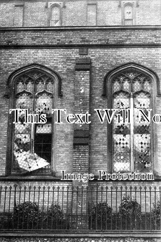 NF 1949 - St Peters Church War Damage, Great Yarmouth, Norfolk 1915