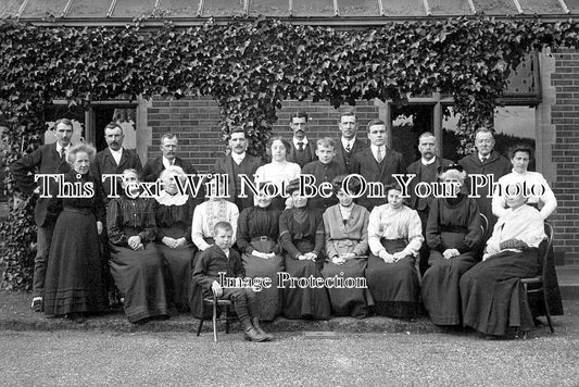 NF 1955 - Cromer Convalescent Home Staff, Norfolk c1918