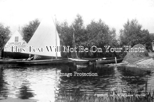 NF 1957 - Broads Potter Heigham Staithe, Norfolk c1925