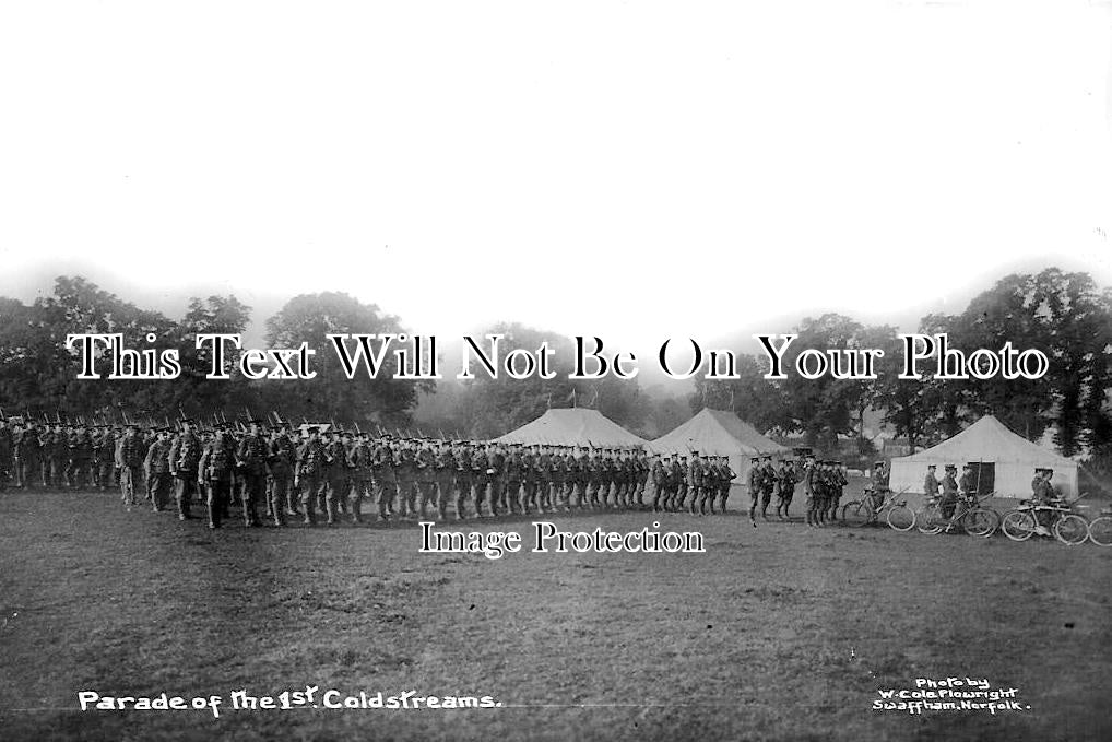 NF 1961 - 1st Coldstreams Parade, Swaffham, Norfolk