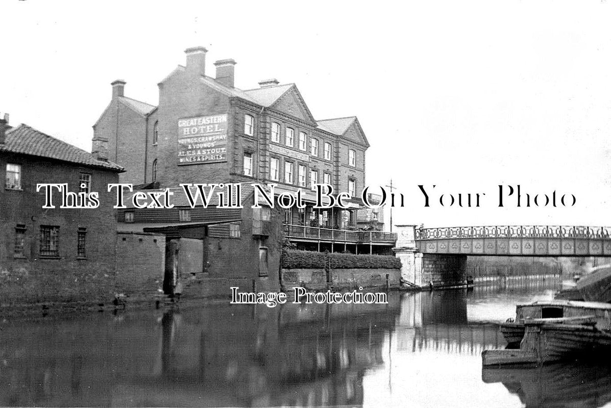 NF 1965 - Foundry Bridge & Great Eastern Hotel, Norwich, Norfolk