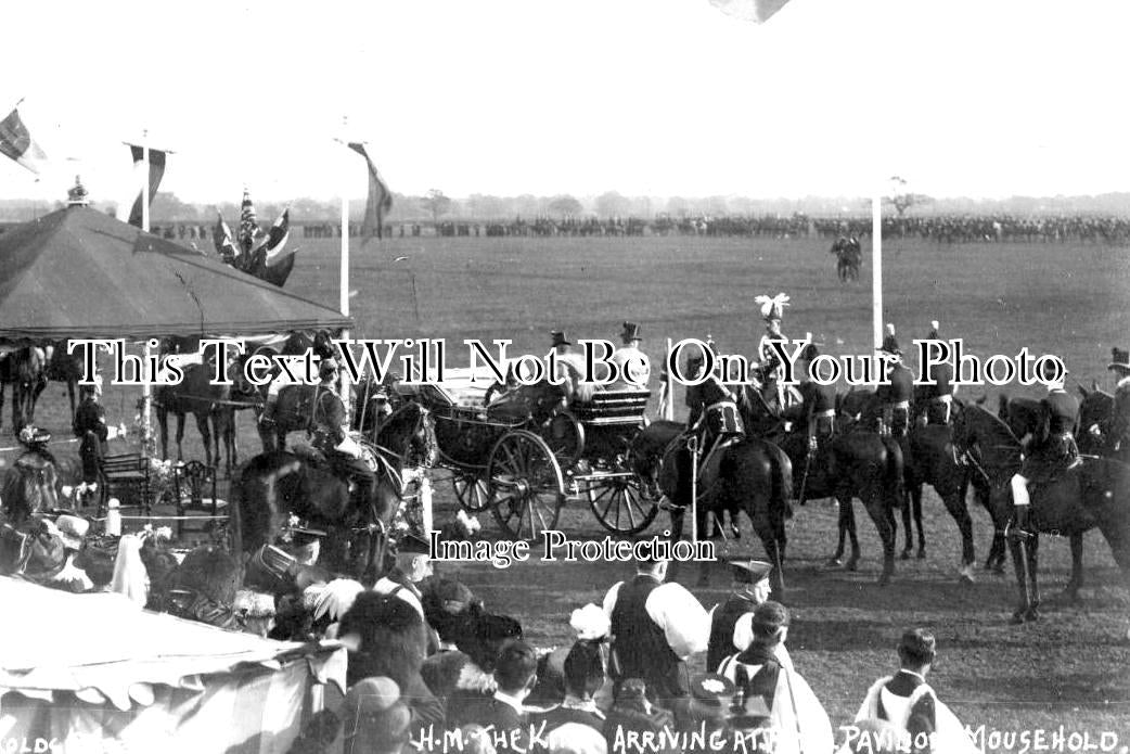 NF 1970 - Norwich Mousehold Kings Visit Carriage Pavilion, Norfolk 1911