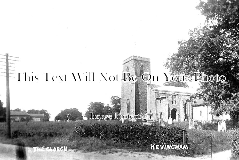 NF 1973 - The Church, Hevingham, Norfolk