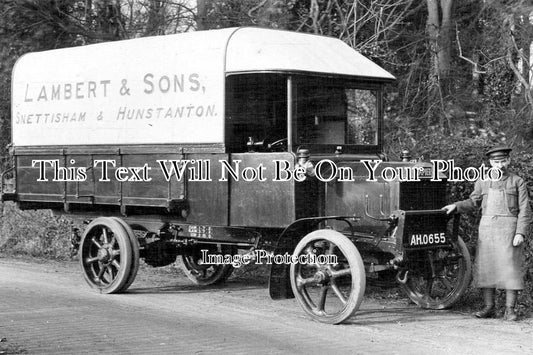 NF 1981 - Lambert & Sons Delivery Lorry, Snettisham & Hunstanton, Norfolk