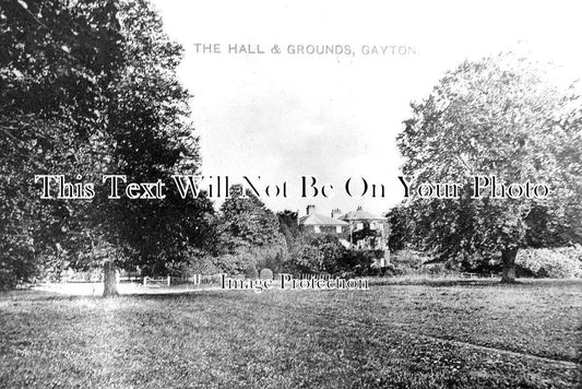 NF 1986 - The Hall & Grounds, Gayton, Norfolk