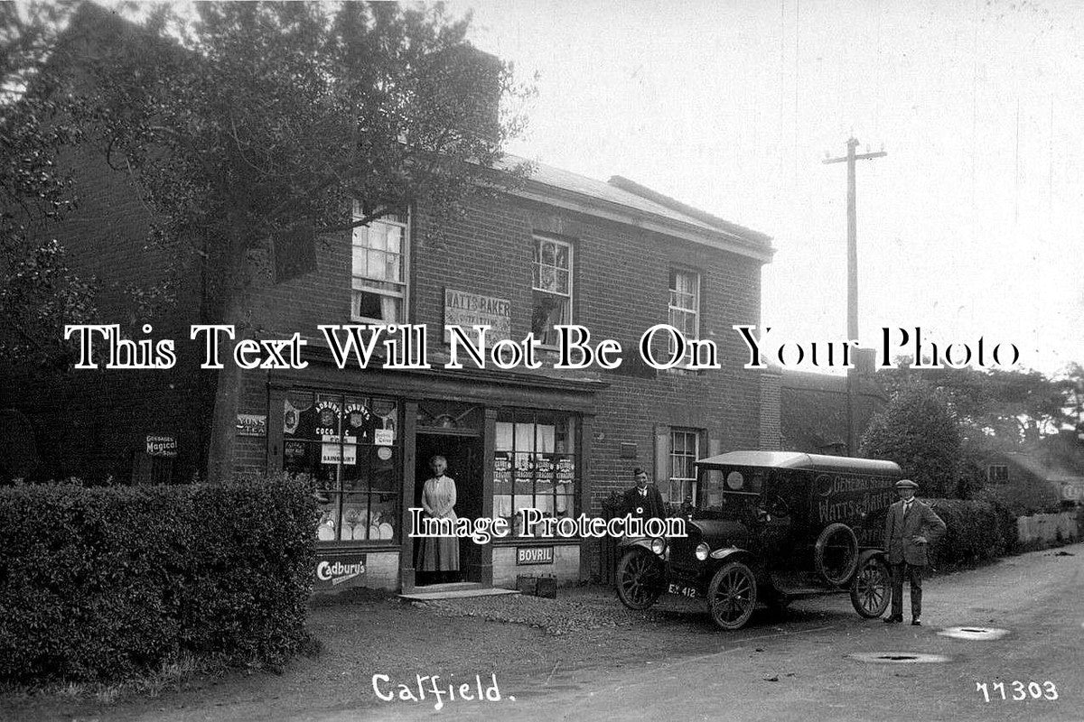 NF 2 - Watts & Baker Shop, Catfield, Norfolk – JB Archive