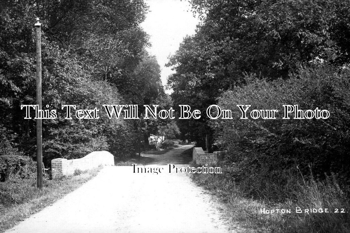 NF 2065 - Hopton Bridge, Norfolk c1916