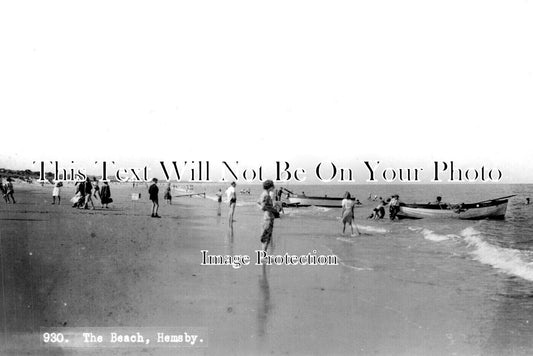 NF 2101 - The Beach, Hemsby, Norfolk c1957