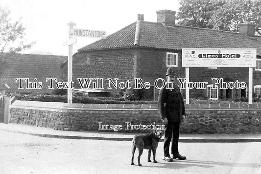 NF 2102 - Limes Hotel, Heacham, Norfolk c1922