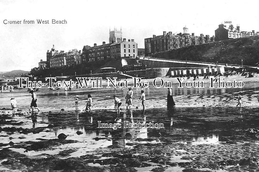 NF 2114 - Cromer From West Beach, Norfolk