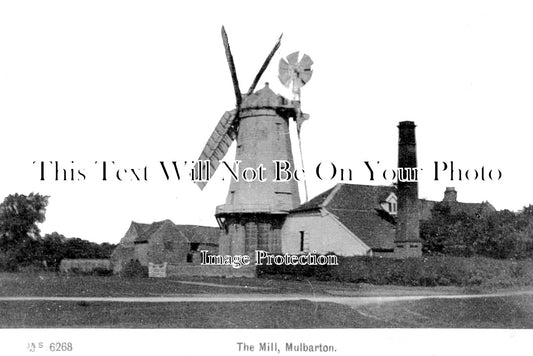 NF 2134 - The Mill, Mulbarton Windmill, Norfolk c1914