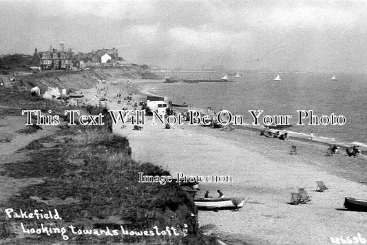 NF 2146 - Pakefield Cliffs Looking Towards Lowestoft, Norfolk