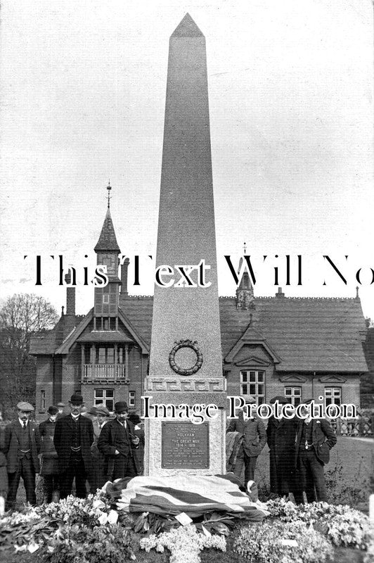NF 2150 - Holkham War Memorial Unveiling, Norfolk