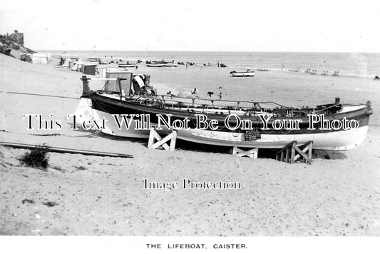 NF 2158 - The Lifeboat At Caister, Norfolk c1939
