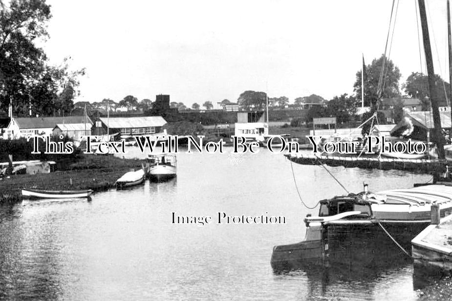 NF 2160 - From Wroxham Bridge, Norfolk Broads c1912 – JB Archive