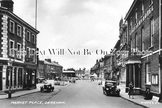 NF 2168 - Market Place, Dereham, Norfolk c1943