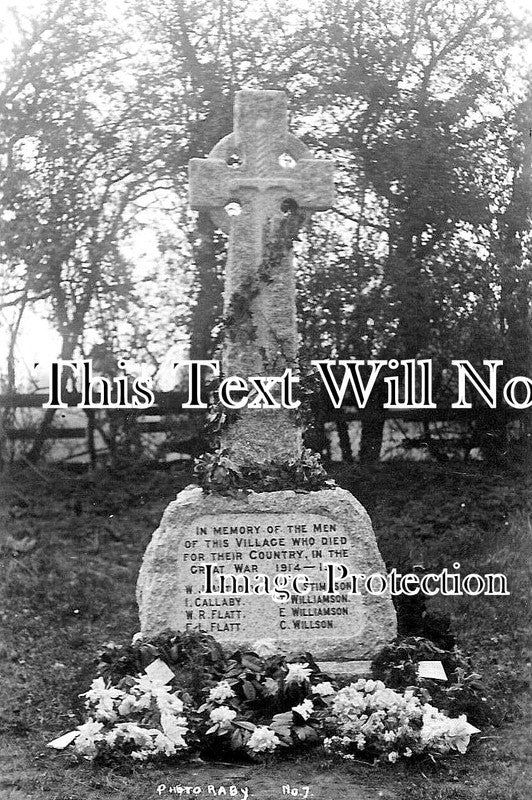 NF 2170 - Shouldham Thorpe War Memorial, Norfolk c1922