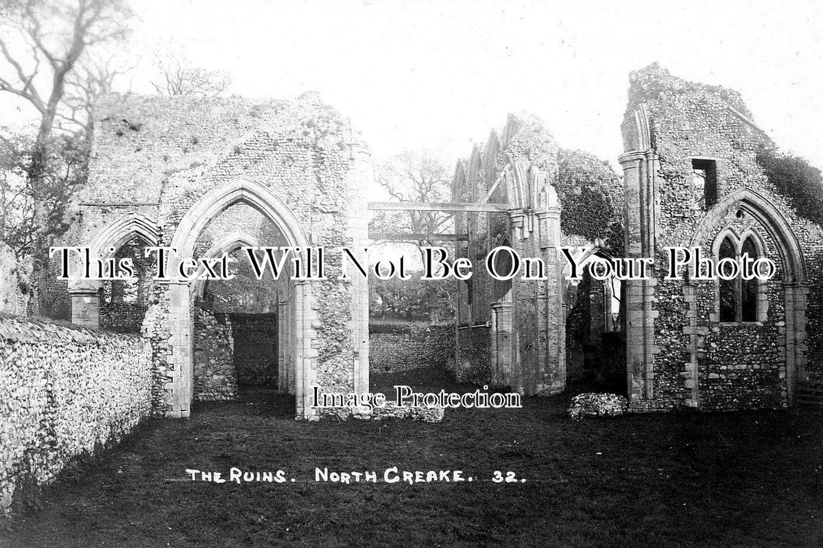 NF 2184 - Abbey Ruins, North Creake, Norfolk