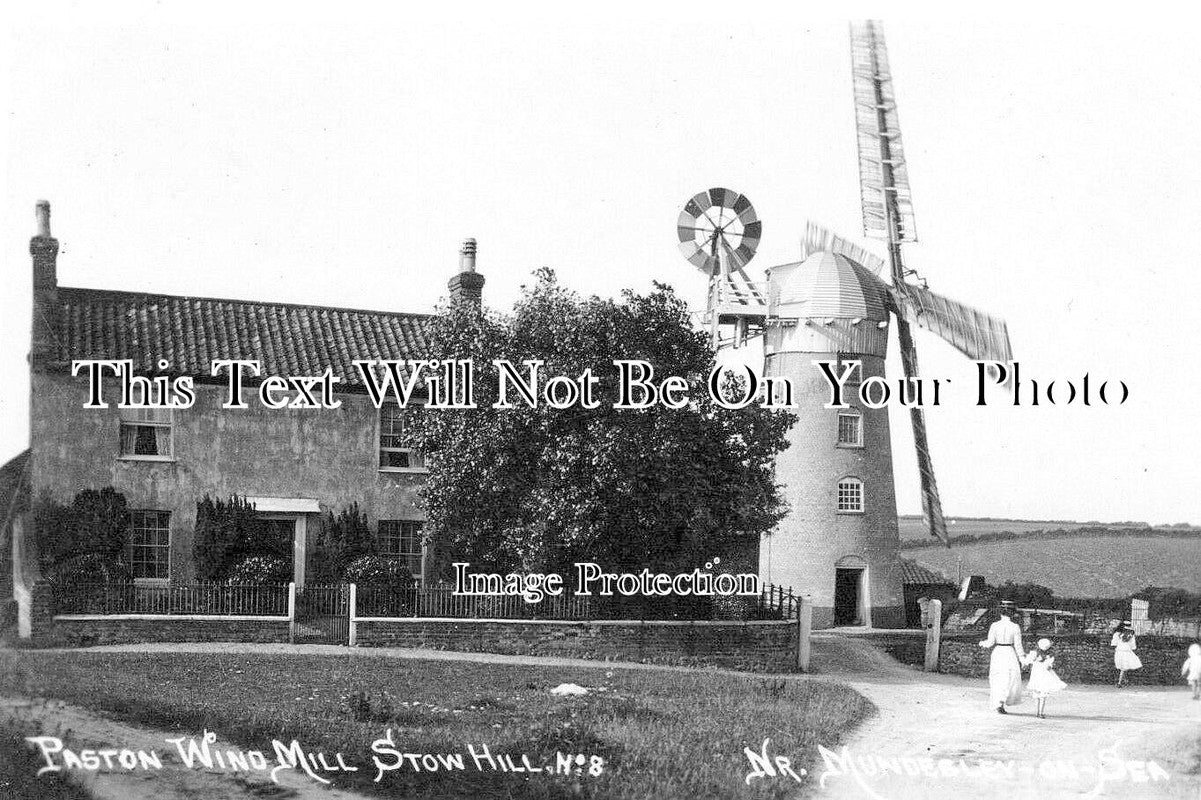 NF 2191 - Paston Windmill, Mill, Stow Hill, Norfolk