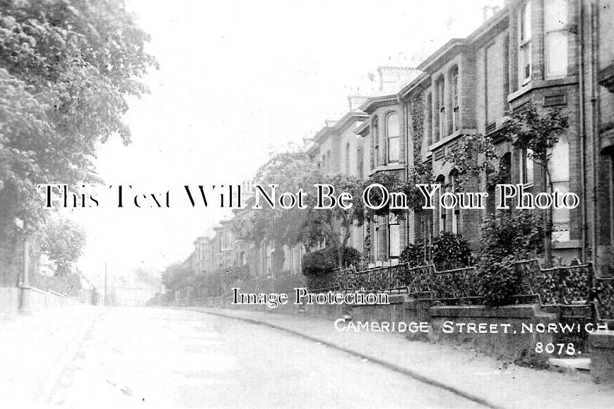 NF 2215 - Cambridge Street, Norwich, Norfolk c1912