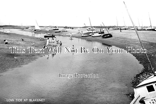 NF 2218 - Low Tide At Blakeney, Norfolk