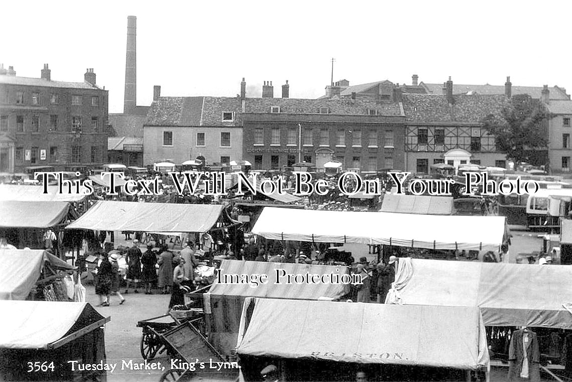 NF 2240 - Tuesday Market, Kings Lynn, Norfolk