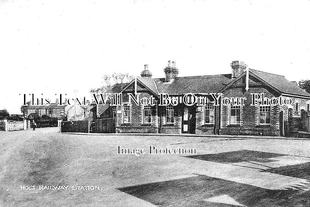 NF 2254 - Holt Railway Station, Norfolk