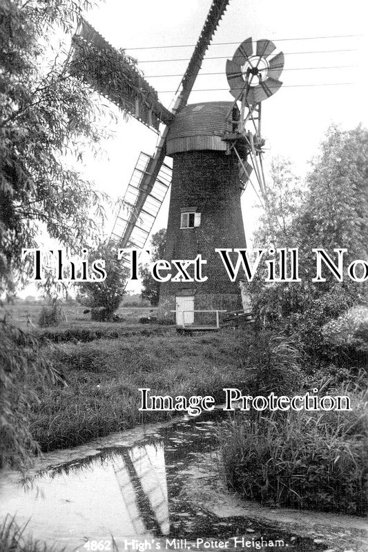 NF 2280 - Highs Mill Windmill, Potter Heigham, Norfolk