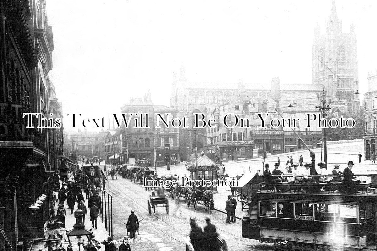 NF 2290 - Market Place, Norwich, Norfolk c1907