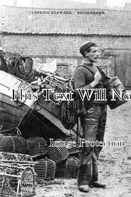 NF 233 - Sheringham Fisherman, Norfolk c1906