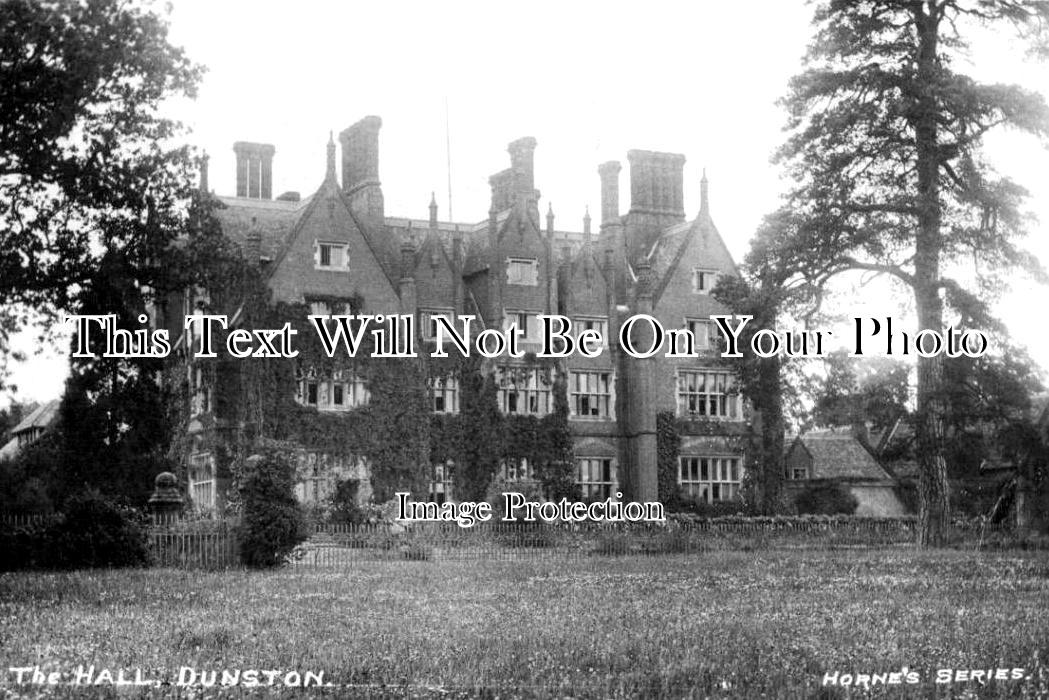 NF 2348 - The Hall, Dunston, Norfolk c1910