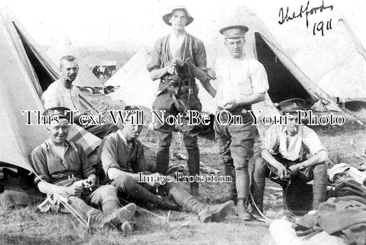NF 2378 - Thetford Camp, Norfolk 1911