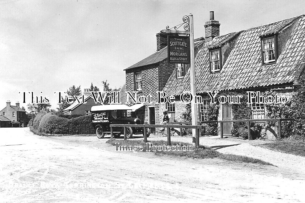 NF 2386 - The Scottgate Inn, Drangi Row, Terrington St Clements, Norfolk c1930