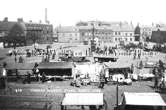 NF 2391 - Tuesday Market Place, Kings Lynn, Norfolk
